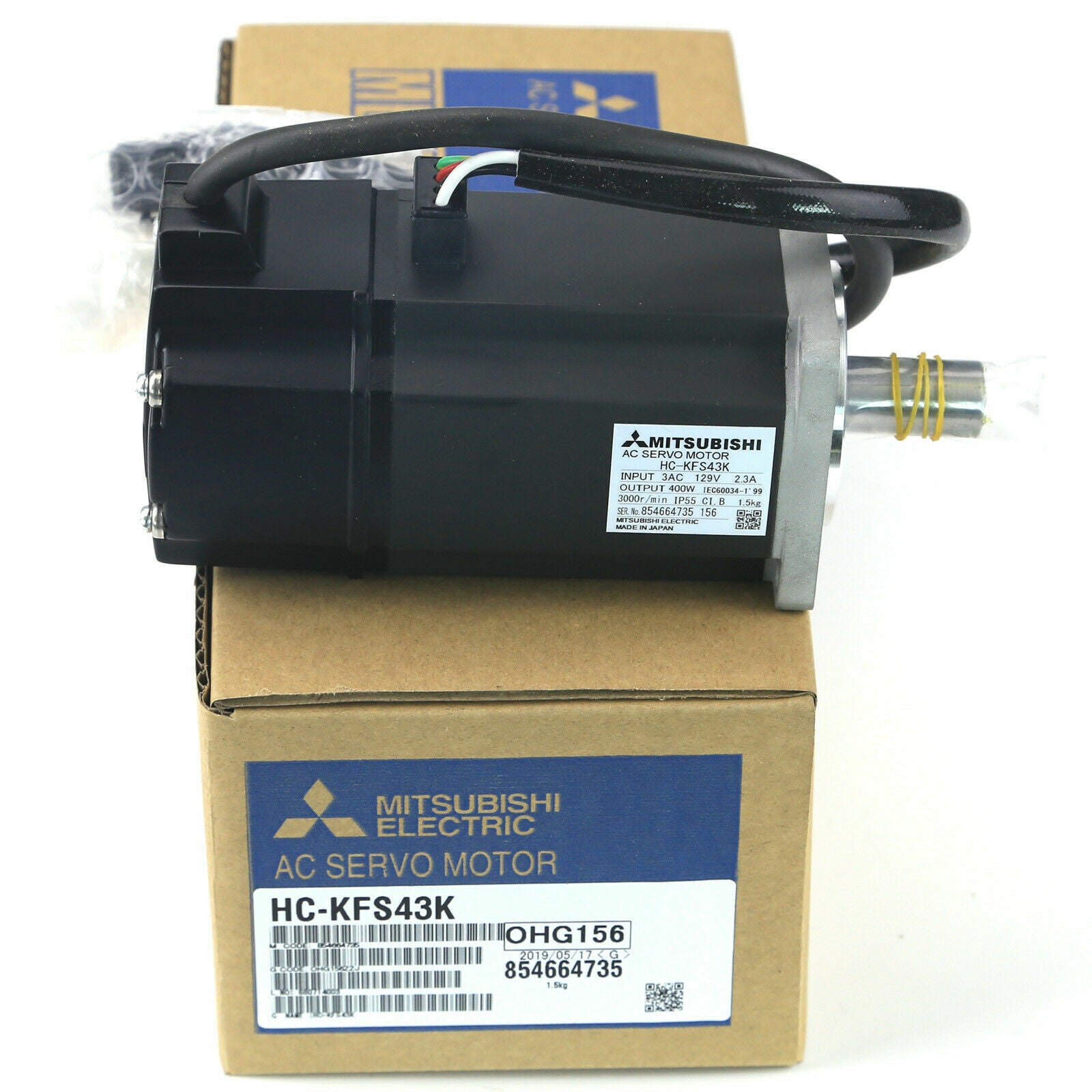 new  In Box MITSUBISHI HC-KFS43K HCKFS43K Servo Motor