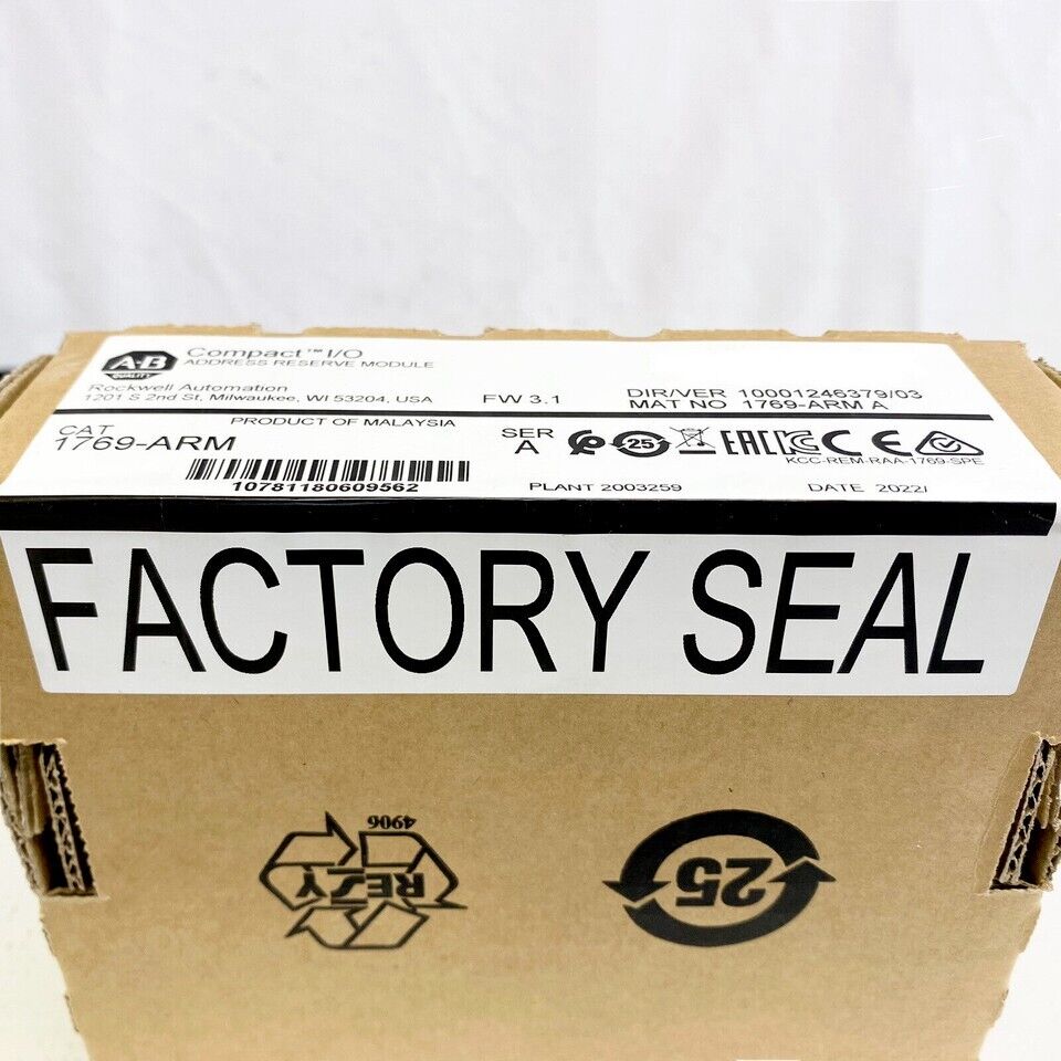 CompactLogix Address Reserve Module AB 1769 ARM - COMPACTLOGIX