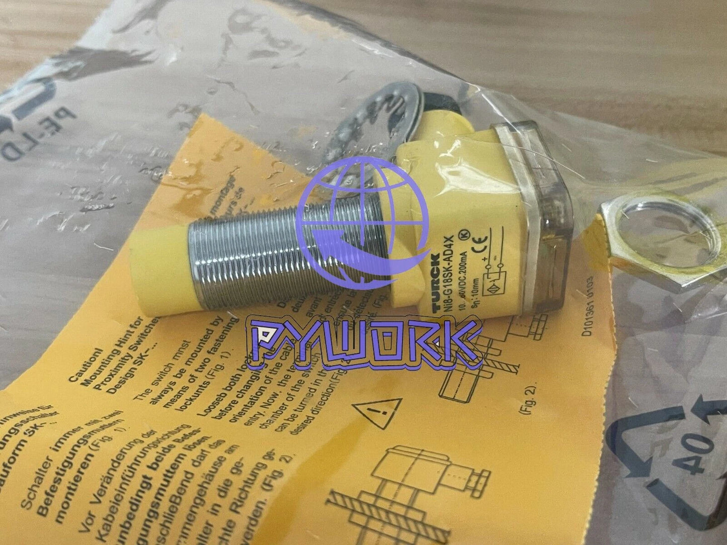 1Pcs Turck Proximity Sensor Switch Ni8-G18SK-AD4X free shipping