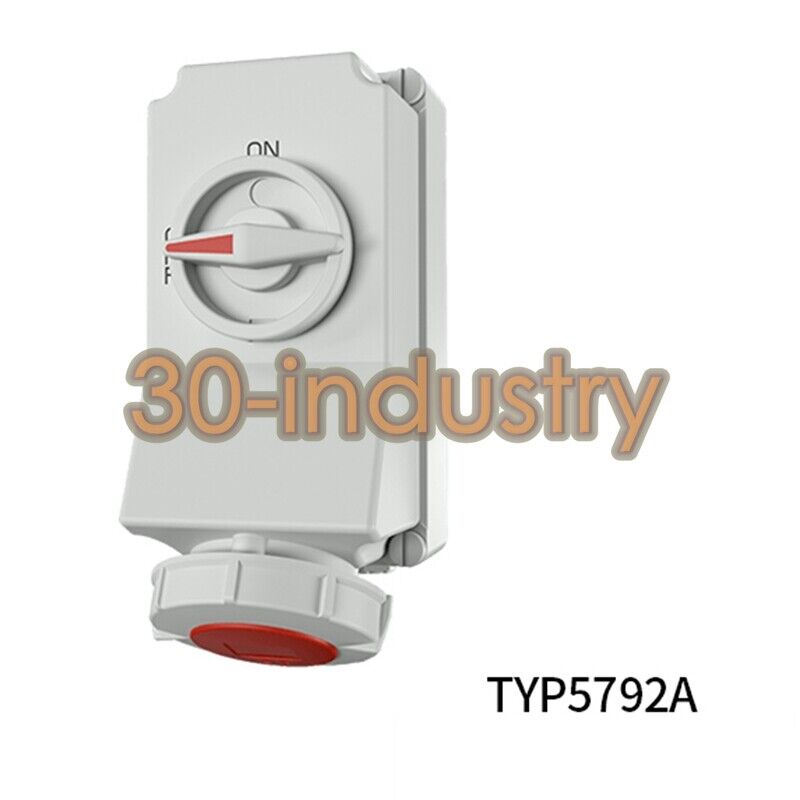 1pcs New For MENNEKES Wall mounted receptacle [IP67 32A 4P 440V] TYP:5792A - KOEED