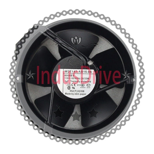 All Metal Cooling Fan W2E143-AB15-06 for 115V 26/33W 172*51mm