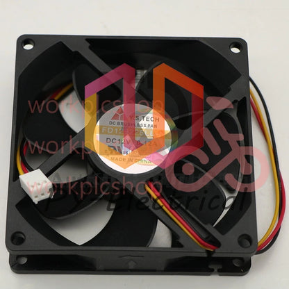 Y.STECH FD129225LL-N 9025 DC12V 0.12A 3-Pin Server Cooling Fan