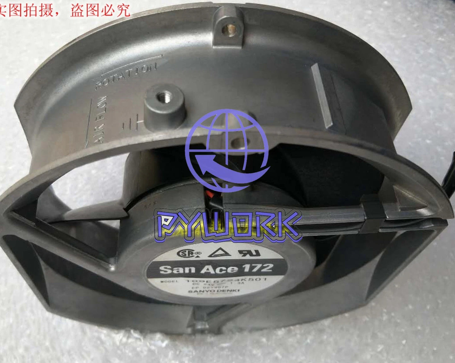 SANYO 109E5724K5H01/K506/K501/K502 1.3A 17251 24V Industrial Cooling Fan