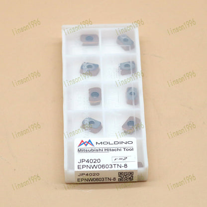 10-Piece Hitachi CNC Blade Set EPNW0603TN-8 JP4020 In Box - HITACHI