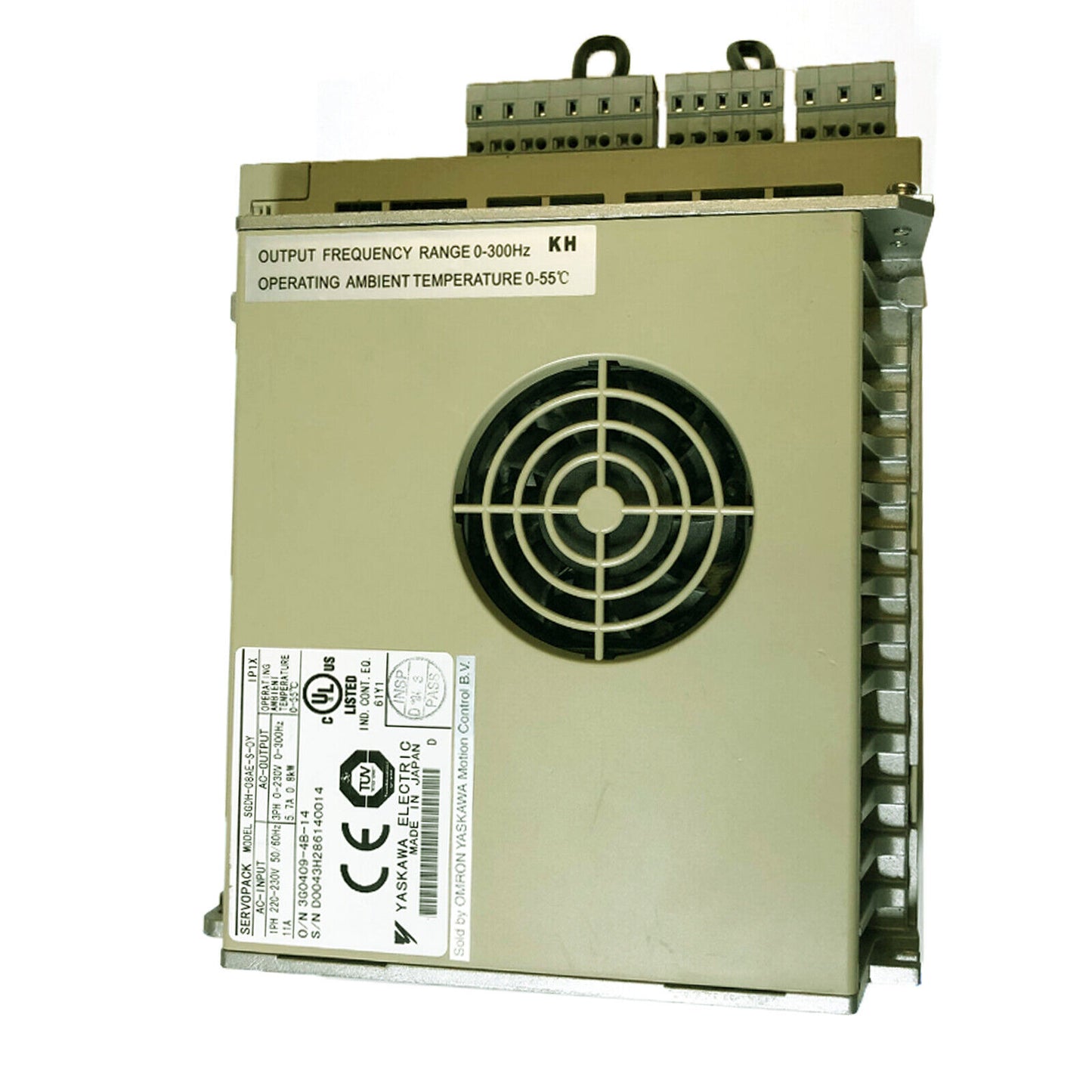 [Yaskawa SGDH-08AE-S-OY] Servo Drive 1-Year - YASKAWA