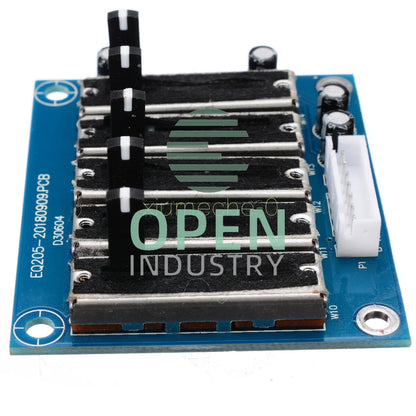 Dual Power ±12~±15V Stereo 5-band Equalizer EQ Board 5-segment Tone Preamp Board
