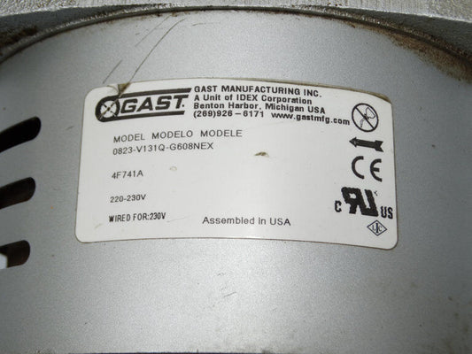 GAST 0823-V131Q-G608NEX PUMP - GAST