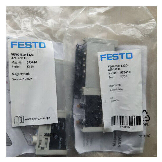 new 1PC Festo 573410 VUVG-B10-T32C-AZT-F-1T1L Solenoid Valve spot stock - KOEED