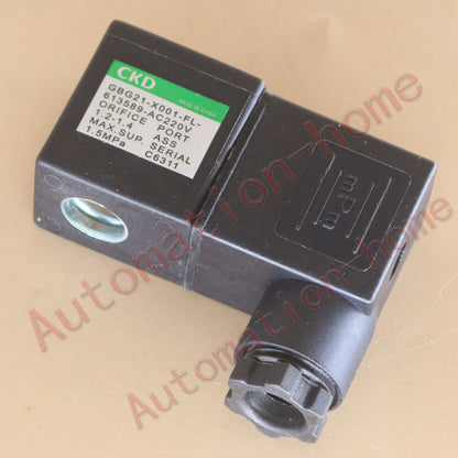 1PCS Ckd Gbg21-X001-Fl-613589-Ac220v Solenoid Valve Coil #QW - CKD