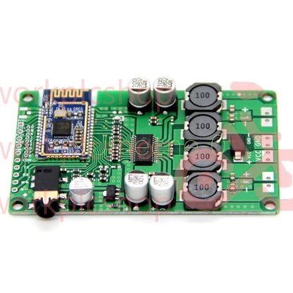 Bluetooth 5.0 Power Amplifier Board 2x15W/10W Support AUX Audio Input Serial