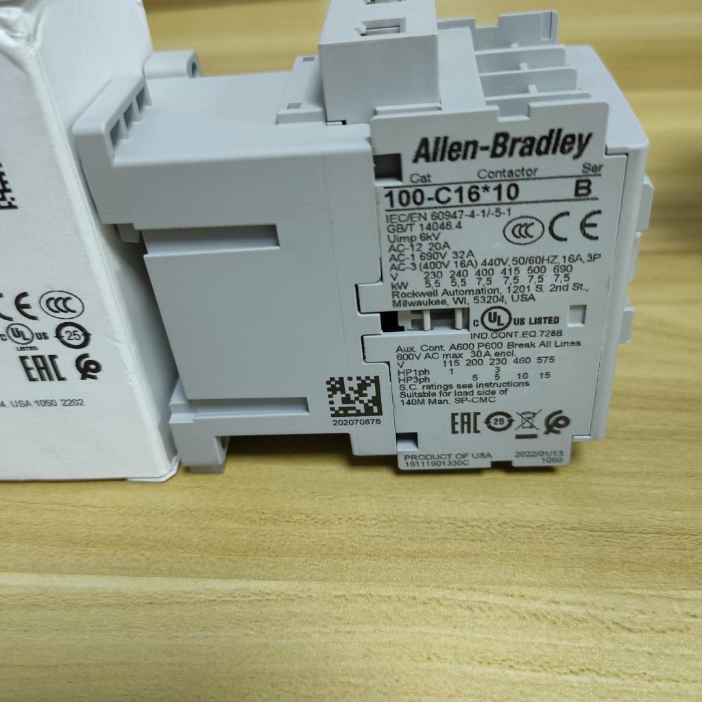 Allen Bradley 100-C16D10 Contactor New in Box - ALLEN BRADLEY