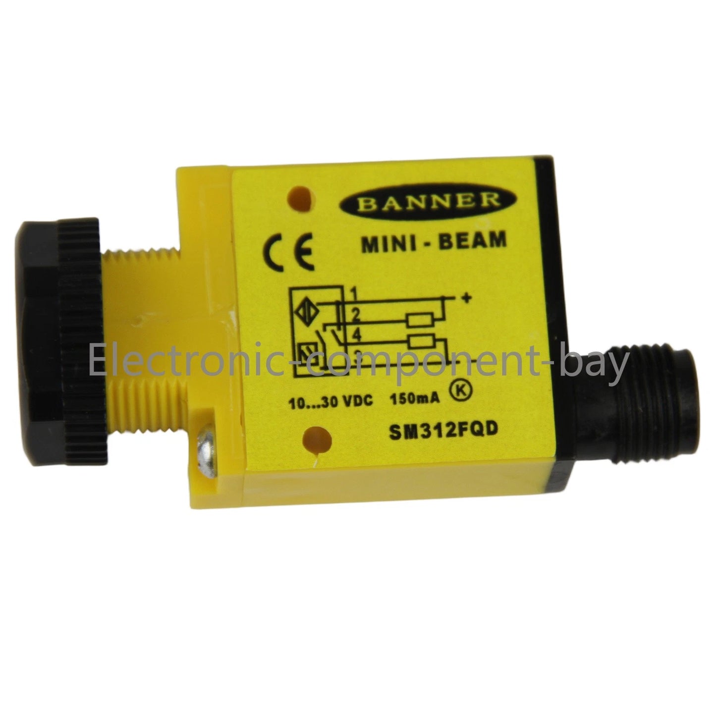 Banner Engineering SM312FQD Mini Beam Fiber Optic Amplifier Sensor 26836#u