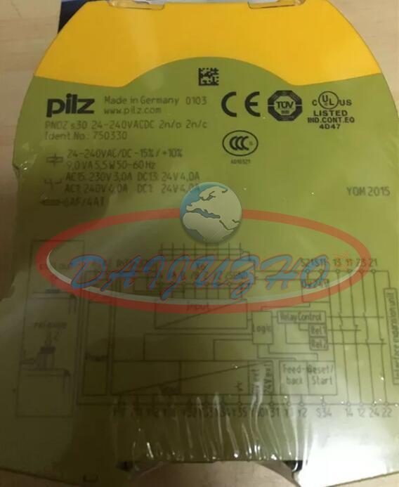 new One Pilz PNOZ S30 750330 safety relay