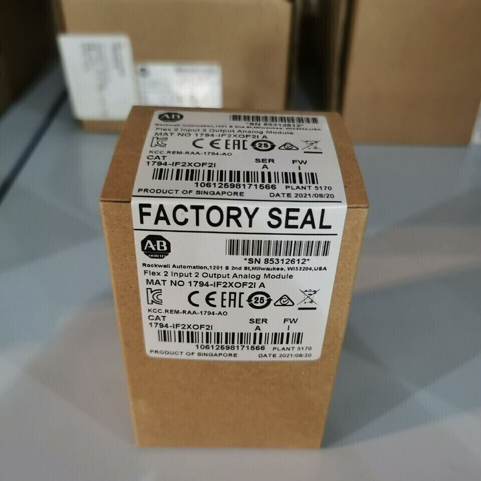 New Factory Sealed AB 1794 IF2XOF2I A FIex 2 lnpnt 2 Output Analog Module - XYC