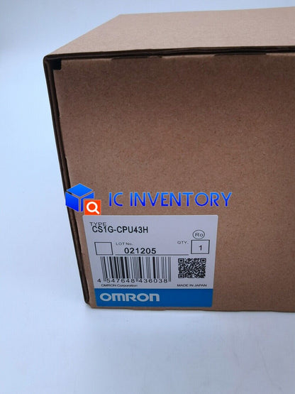 new 1PCS Omron CS1G-CPU43H PLC Module CS1GCPU43H - OMRON