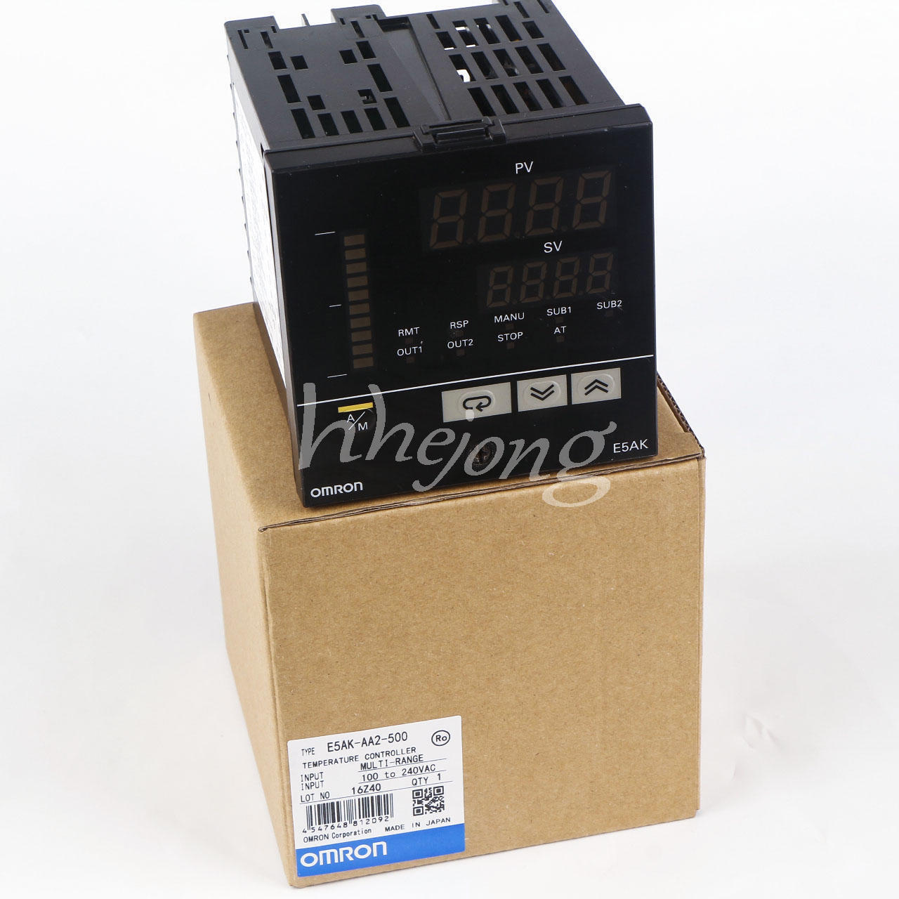 Omron Temperature Controller E5AK-AA2-500 - OMRON