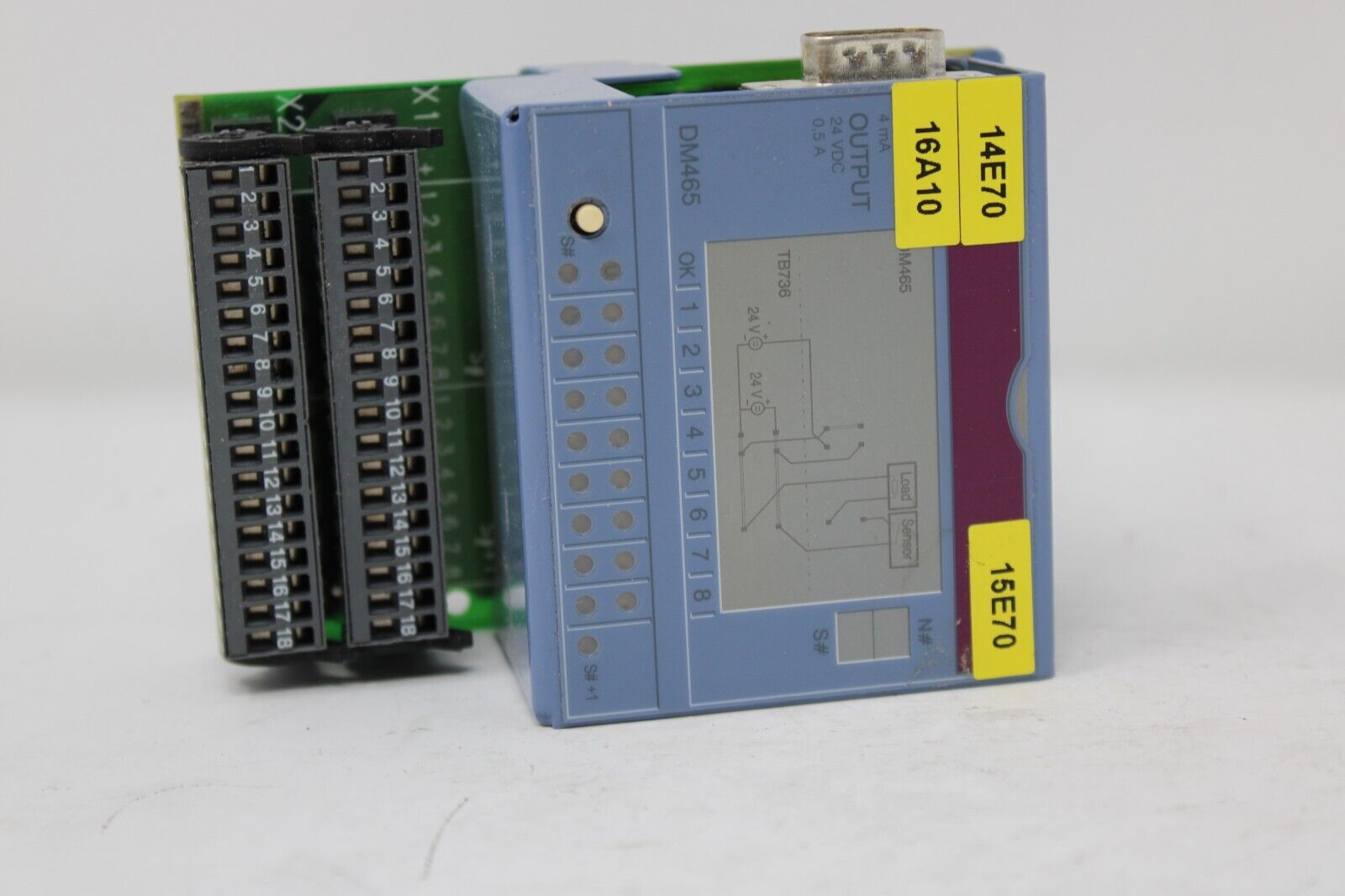 used B and R Automation 7DM465.7 Digital Mixed Module - B AND R AUTOMATION