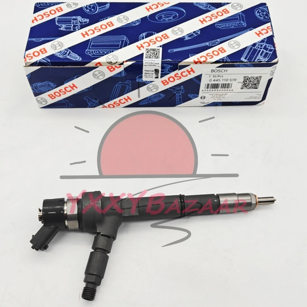 4x 0445110519 Diesel Fuel Injectors For Bosch Mitsubishi Engine A4000700187