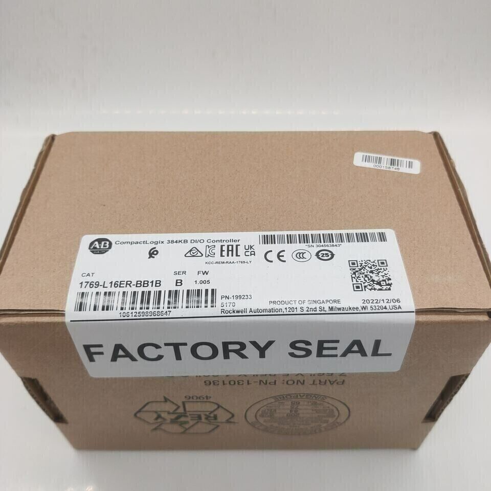 CompactLogix AB 1769-L16ER-BB1B Controller 384KB - COMPACTLOGIX