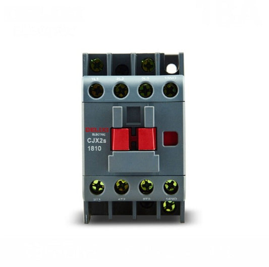 Delixi CJX2s-18 Series 18A, AC Contactor (1NO+1NC,1NO,1NC)   #DEL