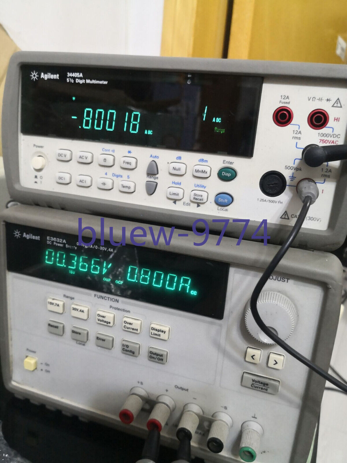 used HP/Keysight Agilent 34405A DMM 5½ Digit Multimeter with USB Interface