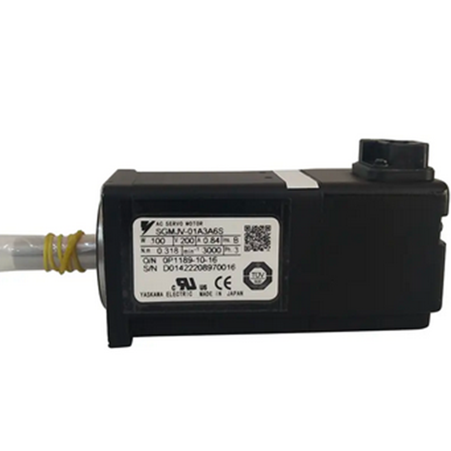 New Yaskawa SGMJV-01A3A6S AC Servo Motor: High Performance Motor with 4P Stepping & 160° Step Angle - YASKAWA
