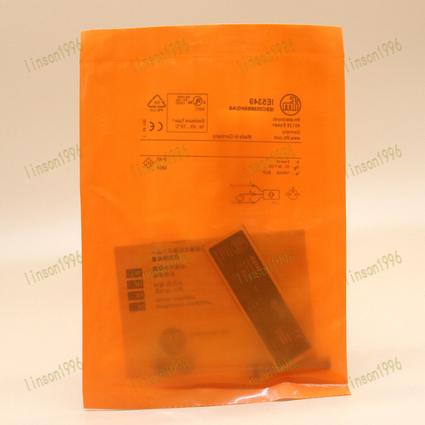 1PCS New IFM IE5349 Proximity Sensor IEBC003BBSKG/AS Spot Stock - IFM
