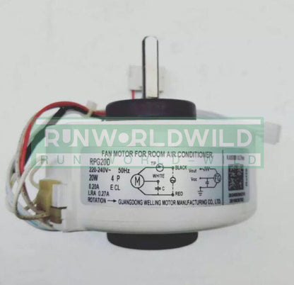 1PCS FOR Midea air conditioner motor RPG20D 220-240V 20W 50HZ