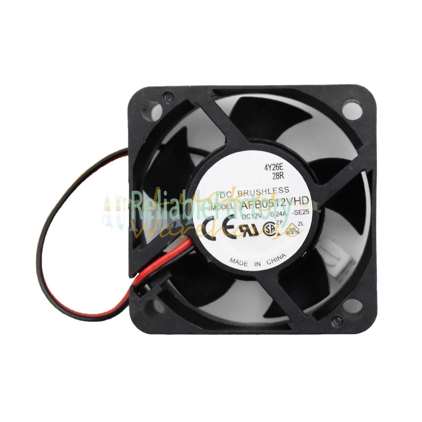 Cooling fan For Delta AFB0512VHD Server Cooler 12V 0.24A 5cm 50*50*20mm~