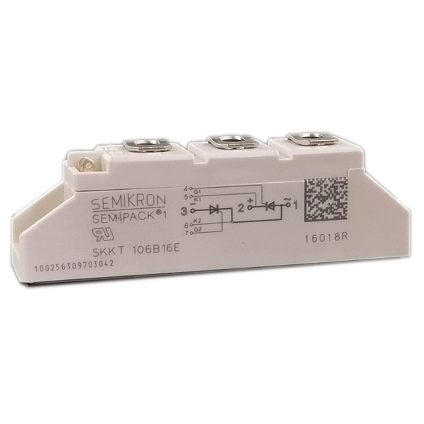 SEMIKRON SKKT106B/16E Power Supply Module - High Efficiency, Modular Design, 100A Power Delivery - SEMIKRON