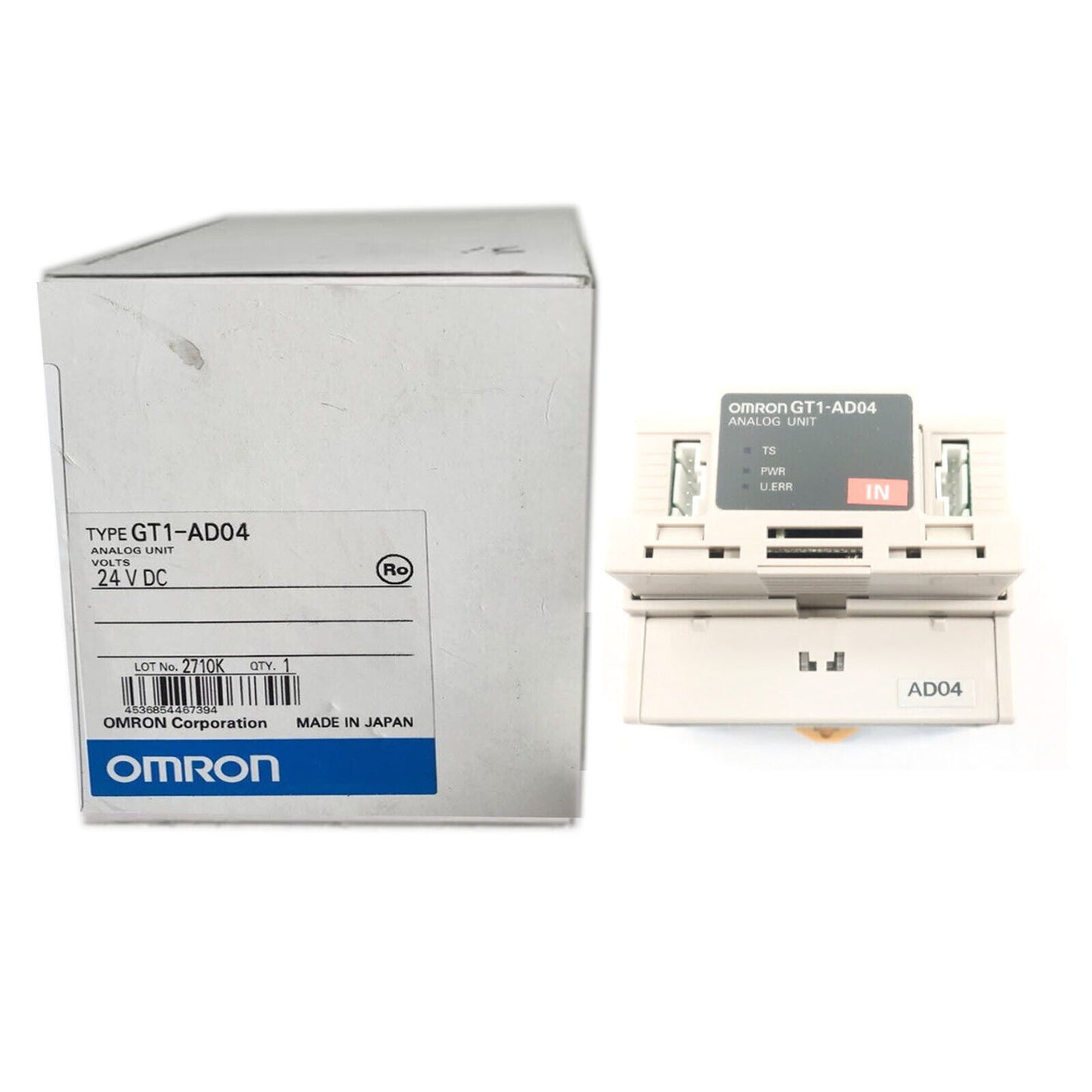 Omron GT1-AD04 PLC Smart Automation Solution - OMRON