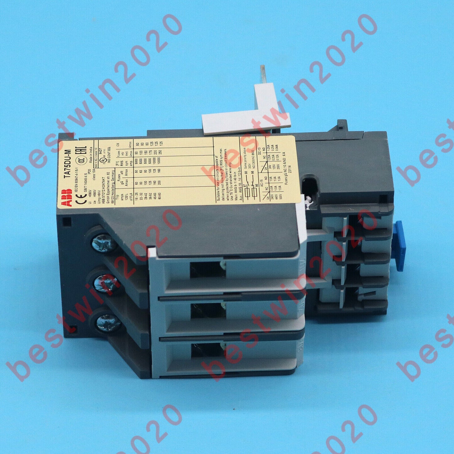 ABB Thermal Overload Relay TA75 DU 63M 45-63A - ABB