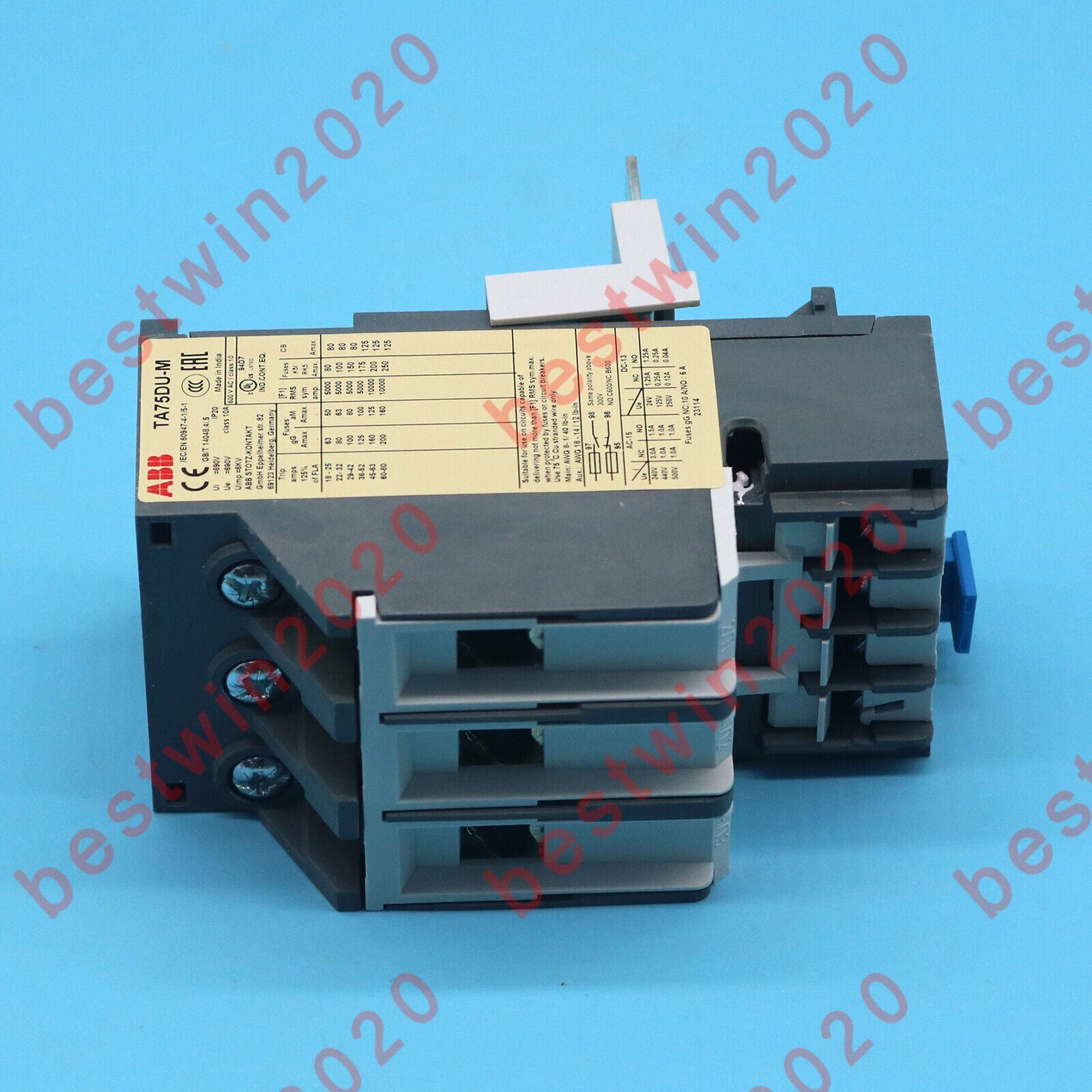 ABB Thermal Overload Relay TA75 DU 63M 45-63A - ABB