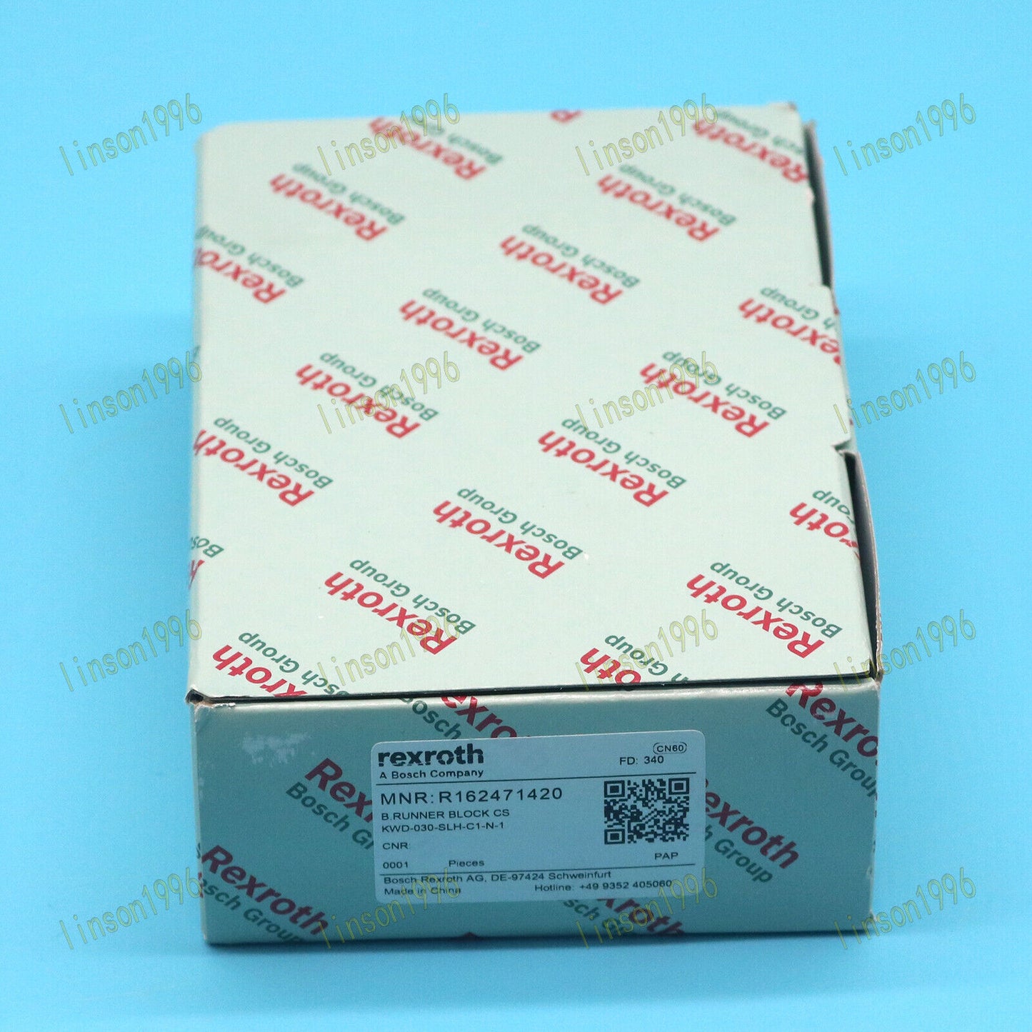 new Rexroth R162471420 Runner Block Ball Bearing One year - REXROTH