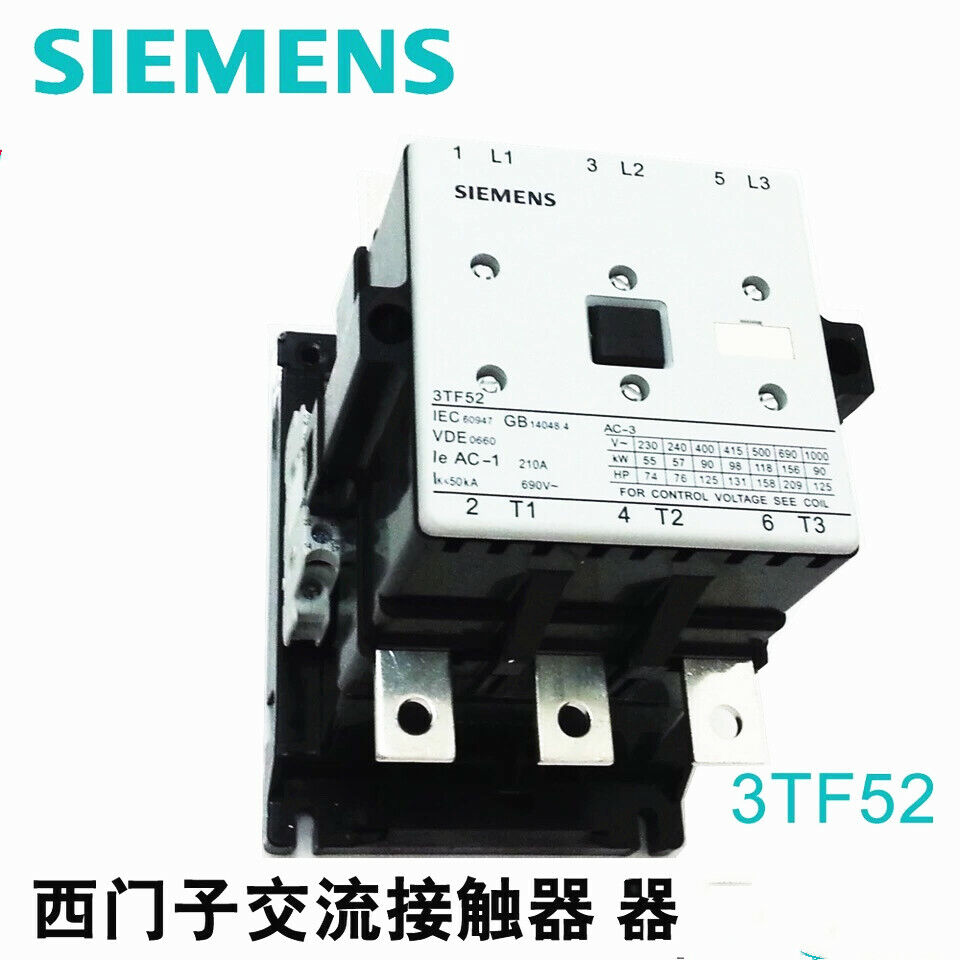 new 1PCS Siemens AC contactor 3TF52 22-0XF0 110V 210A