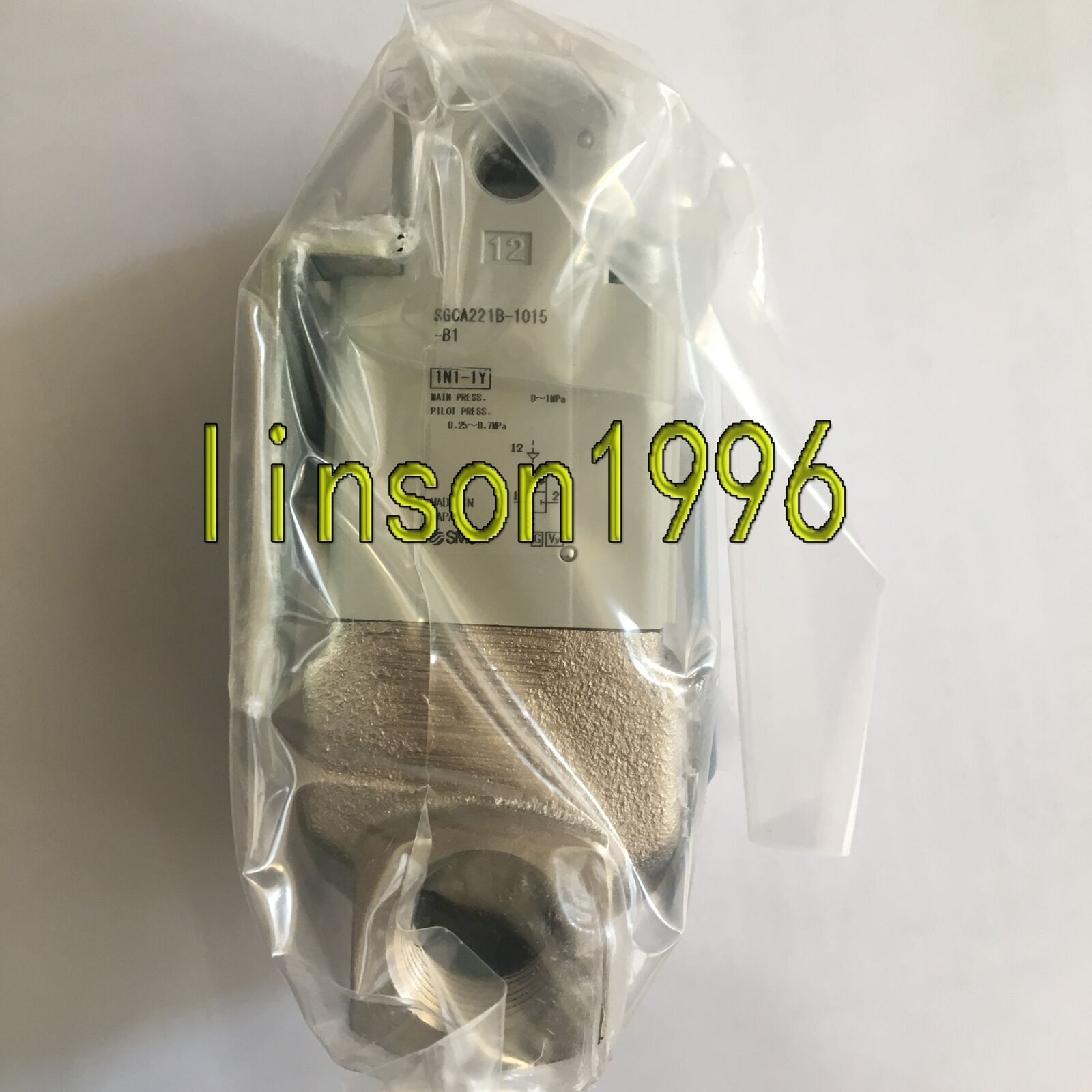 1PC SMC Chemical Solenoid Valve SGCA221B-1015-B1 - SMC