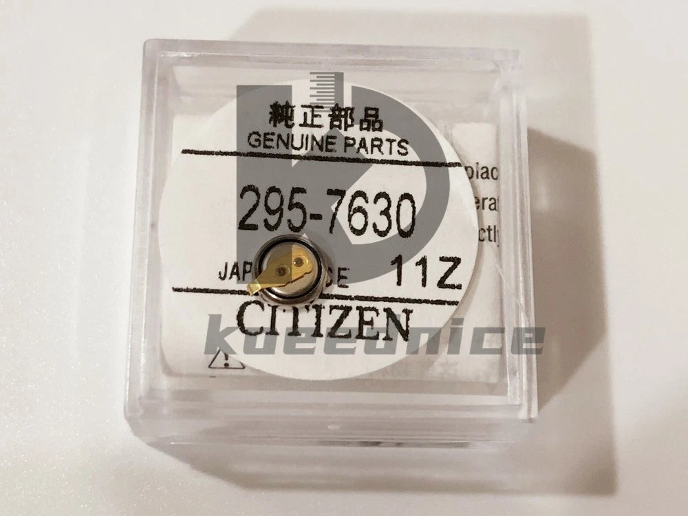 eco drive movement capacitor battery Sealed 295-7630 MT516F