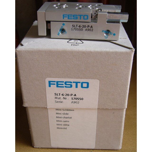 New 1PC FESTO Pneumatic Slide Spot Lever Model SLT-6-20-P-A 170550 - FESTO