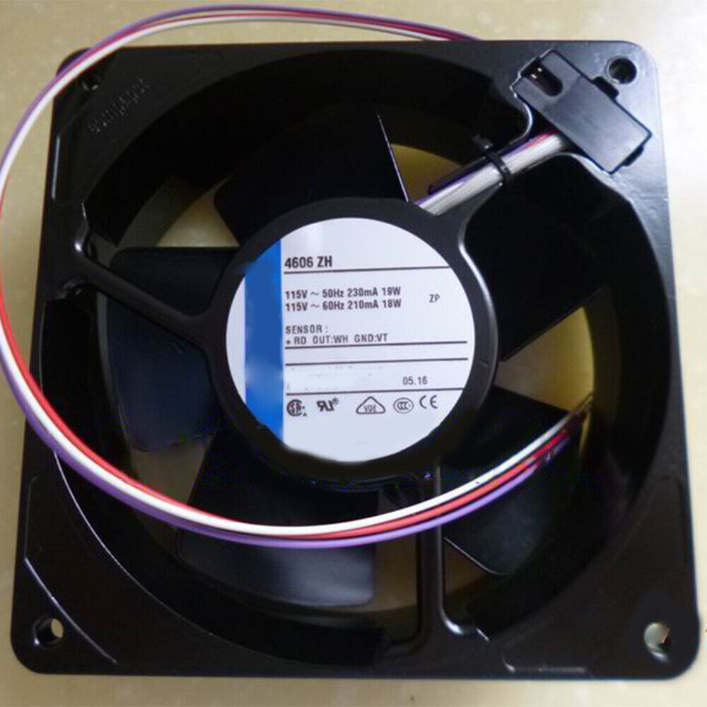 4606ZH 115V 0.23A 19W 2650RPM Inverter Cooling Fan 119*119*38mm