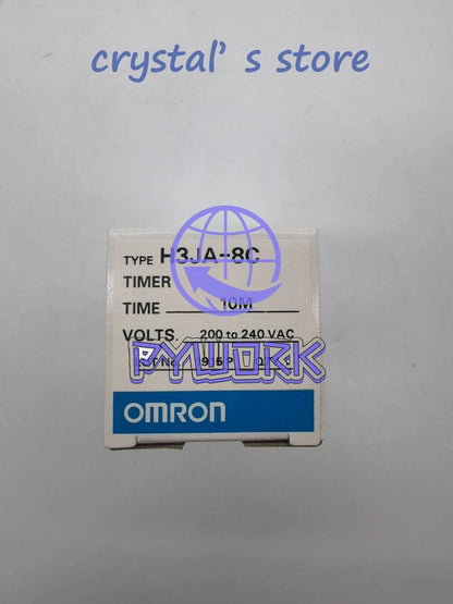 1PCS Delay Timer 10' H3JA-8C 200-240VAC #
