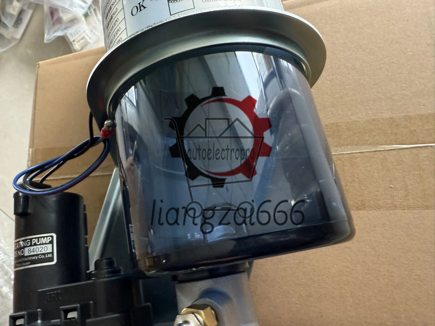 1Pcs For SK-505 24VDC Grease Lubricating Pump with Power
