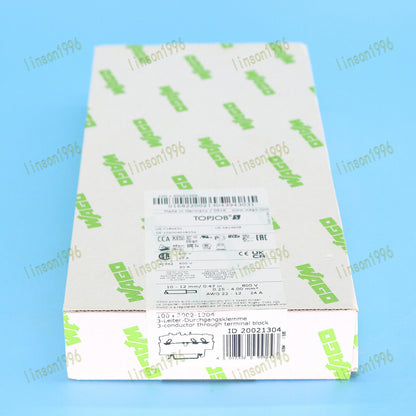 new 100PC/Box 2002-1304 WAGO Terminal Blocks FAST SHIP - WAGO