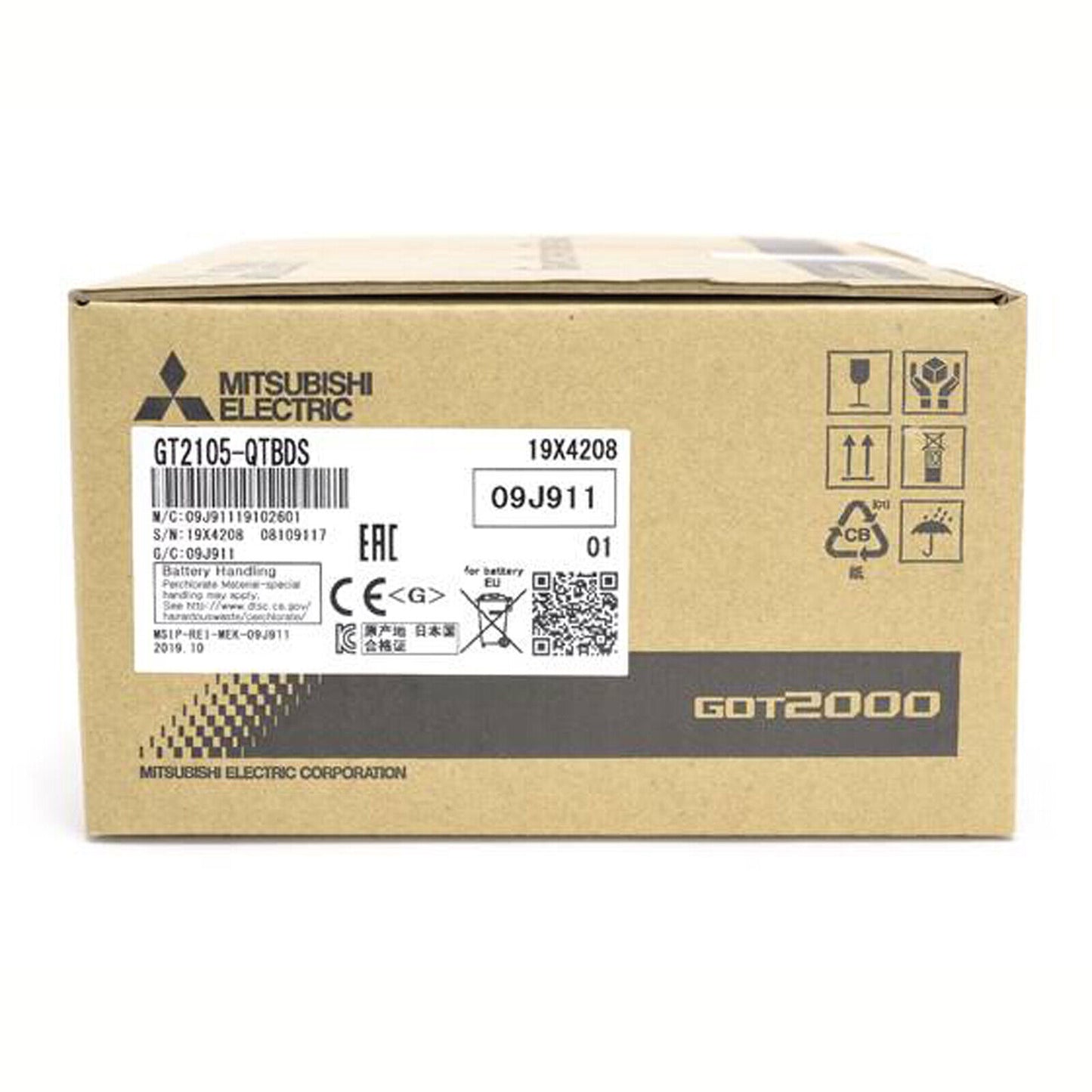 New 1PC Mitsubishi HMI Panel GT2105-QTBDS 5.7" 2.4V FAST SHIP - MITSUBISHI