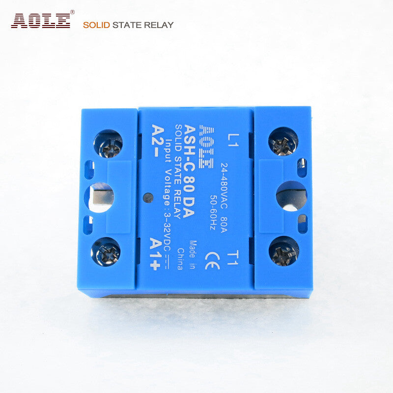new SSR single phase solid state relay 80A DC-AC ASH-C 80DA
