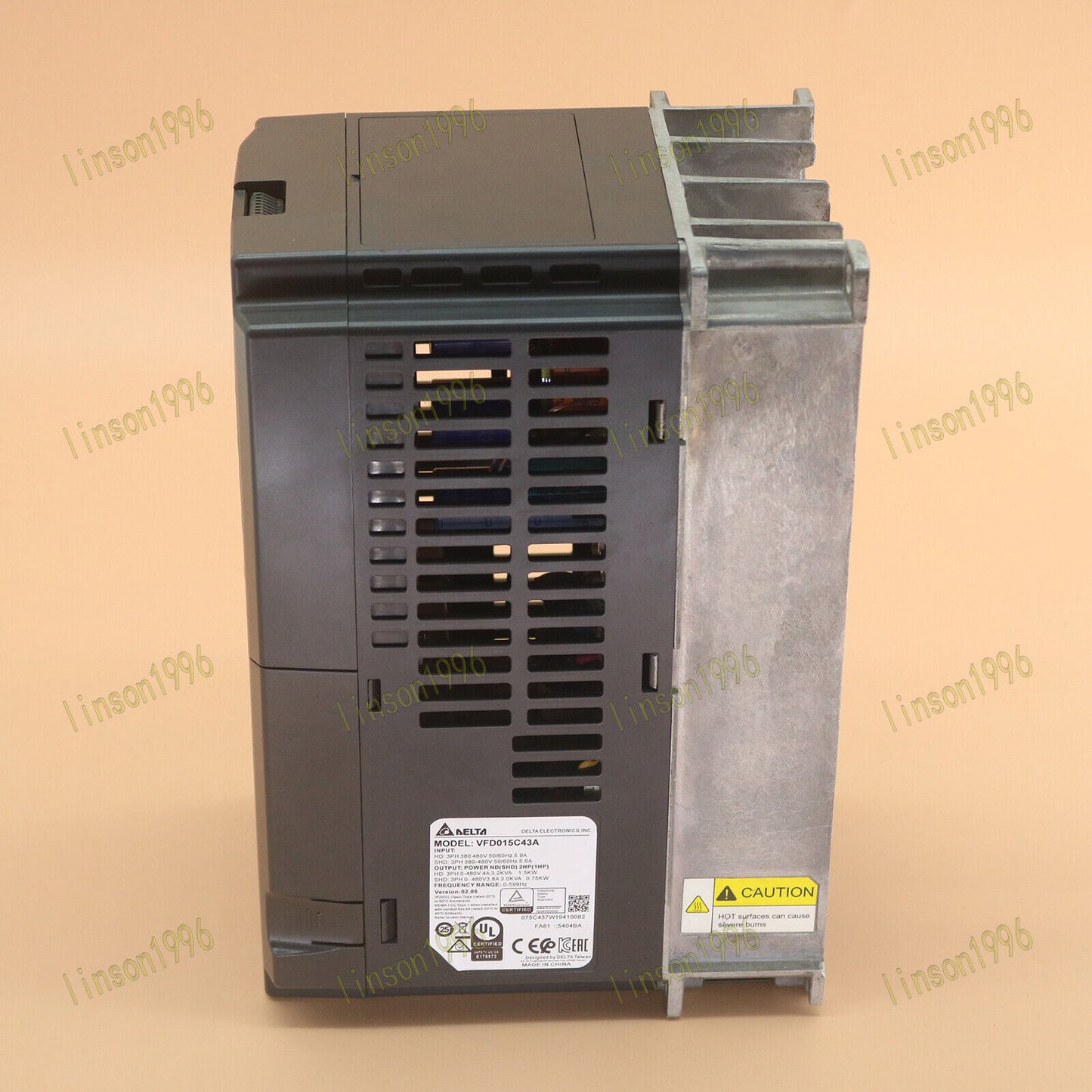 New 1PC DELTA VFD015C43A VFD Inverter Frequency Converter Fast - DELTA