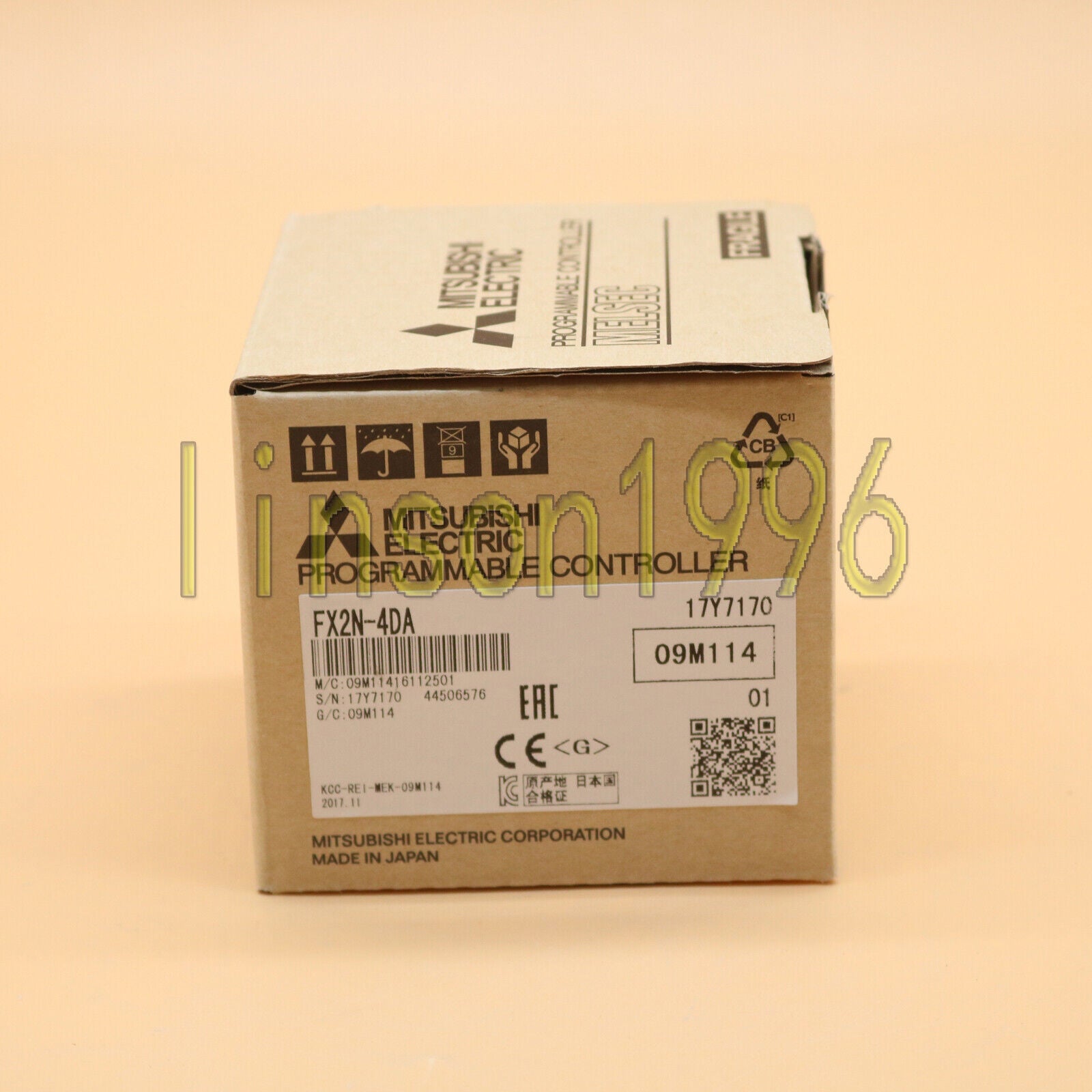 Mitsubishi FX2N-4DA Programmable Logic Controller - MITSUBISHI