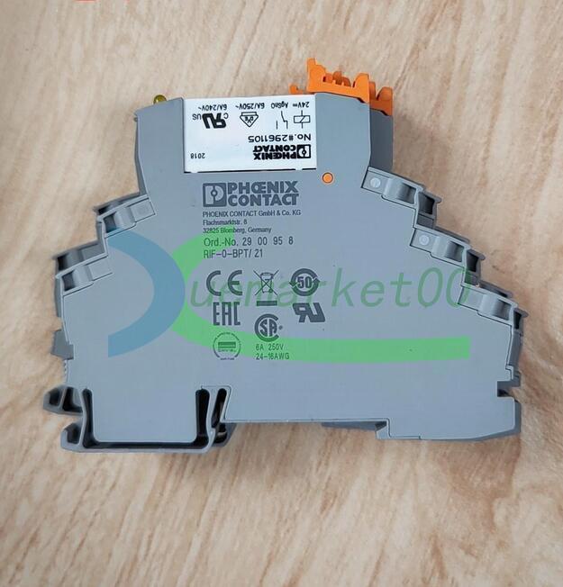 new 5PCS PHOENIX CONTACT NO.2961105 With 2900958 RIF-0-BPT/21 Socket