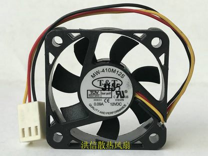 new T&T 4010M12S Graphics card cooling fan DC12V 0.16A 3Pi n