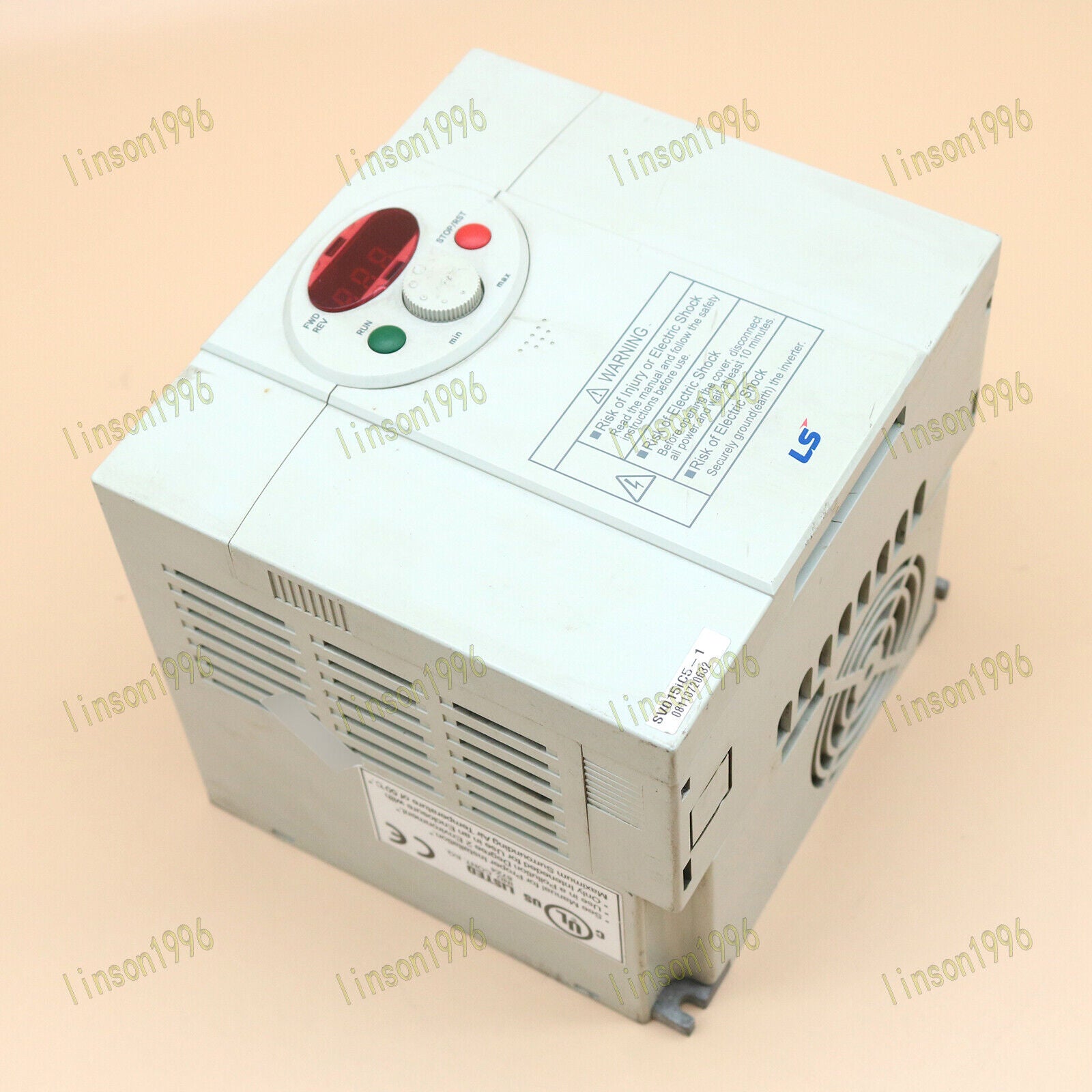 used One  LS SV015iC5-1 220V 1.5KW Inverter LS