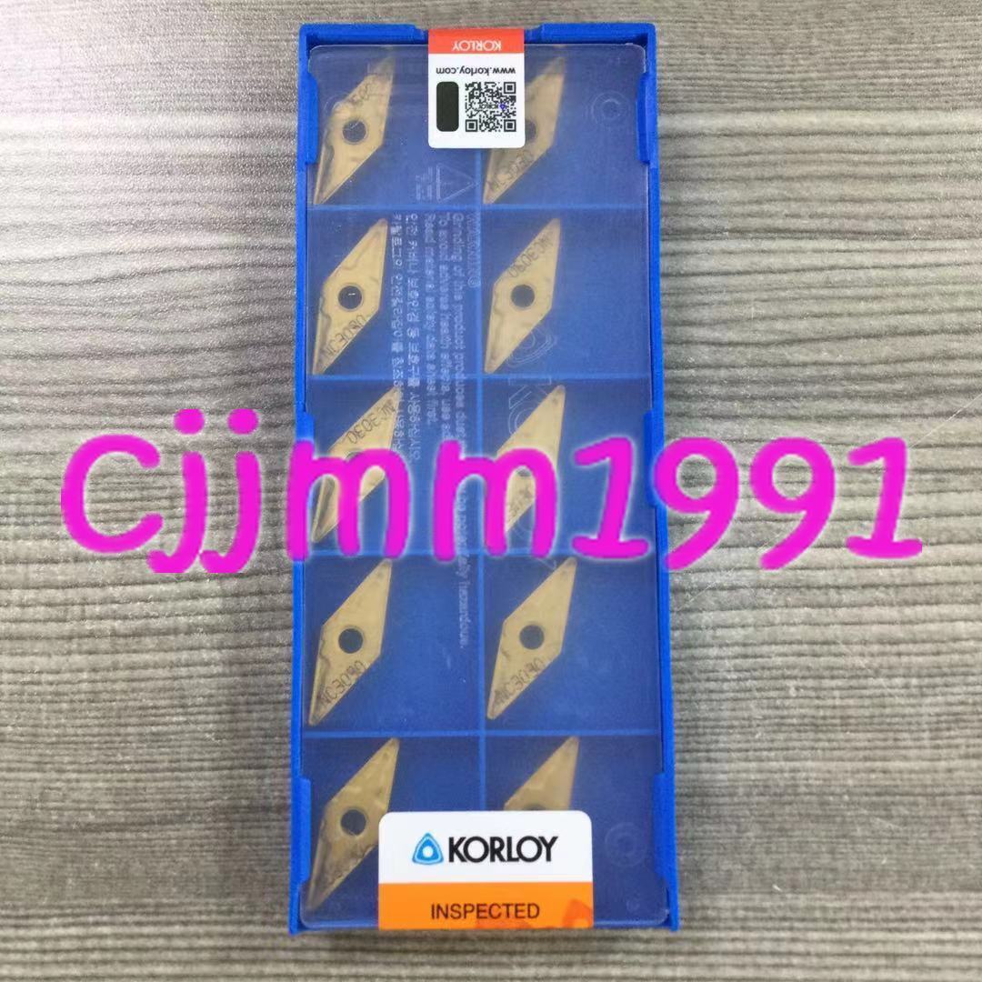 new 10PCS/box   KORLOY CNC VNMG160408-HM NC3030 VNMG332-HM